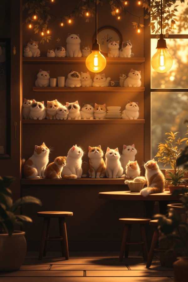 猫咪咖啡馆电影海报